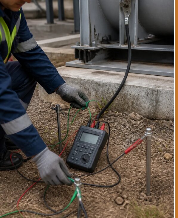 Измерение сопротивления заземления под ключ в Мирном