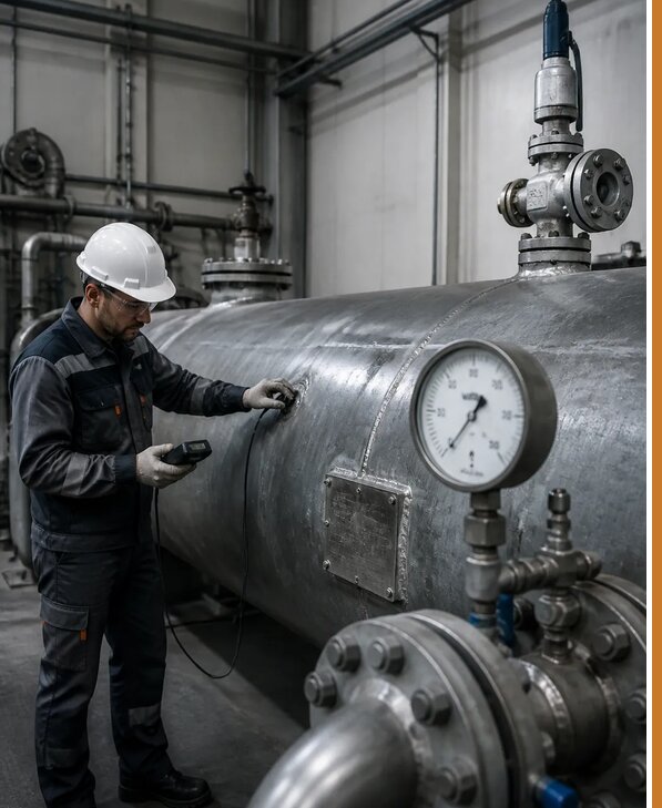 Техническое освидетельствование сосудов под давлением в Мирном